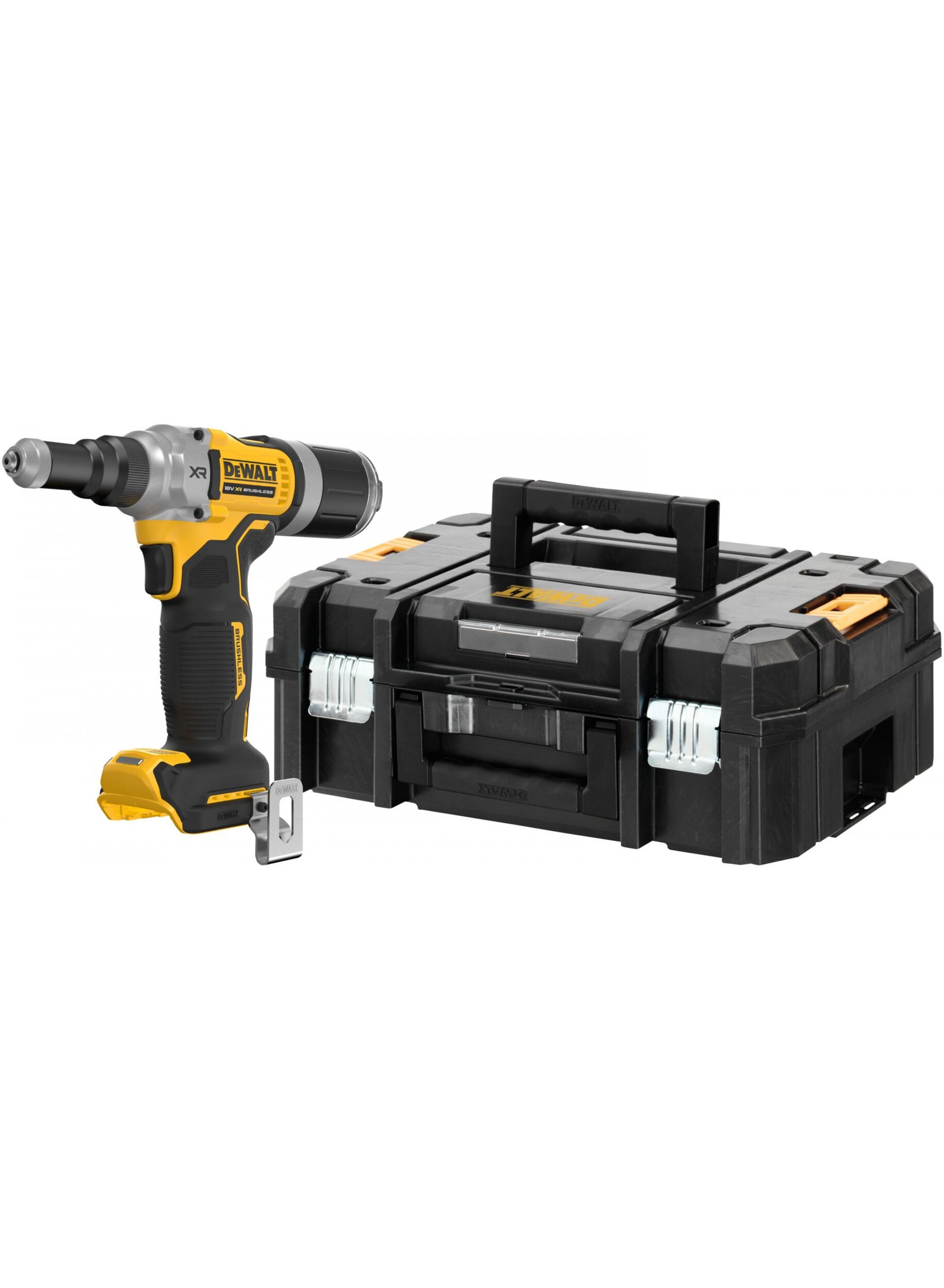Outil de rivetage sans fil DeWalt DCF414NT-XJ; 18 V (sans batterie et chargeur)