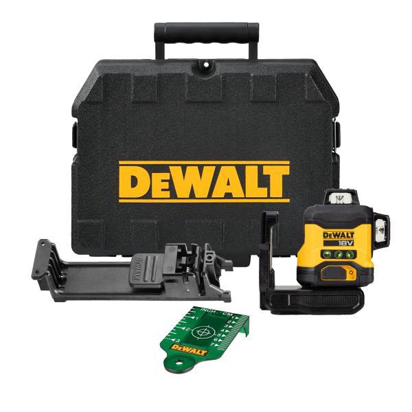 Niveau laser de ligne transversale DeWalt DCLE34031N-XJ; 18 V (sans batterie et chargeur)