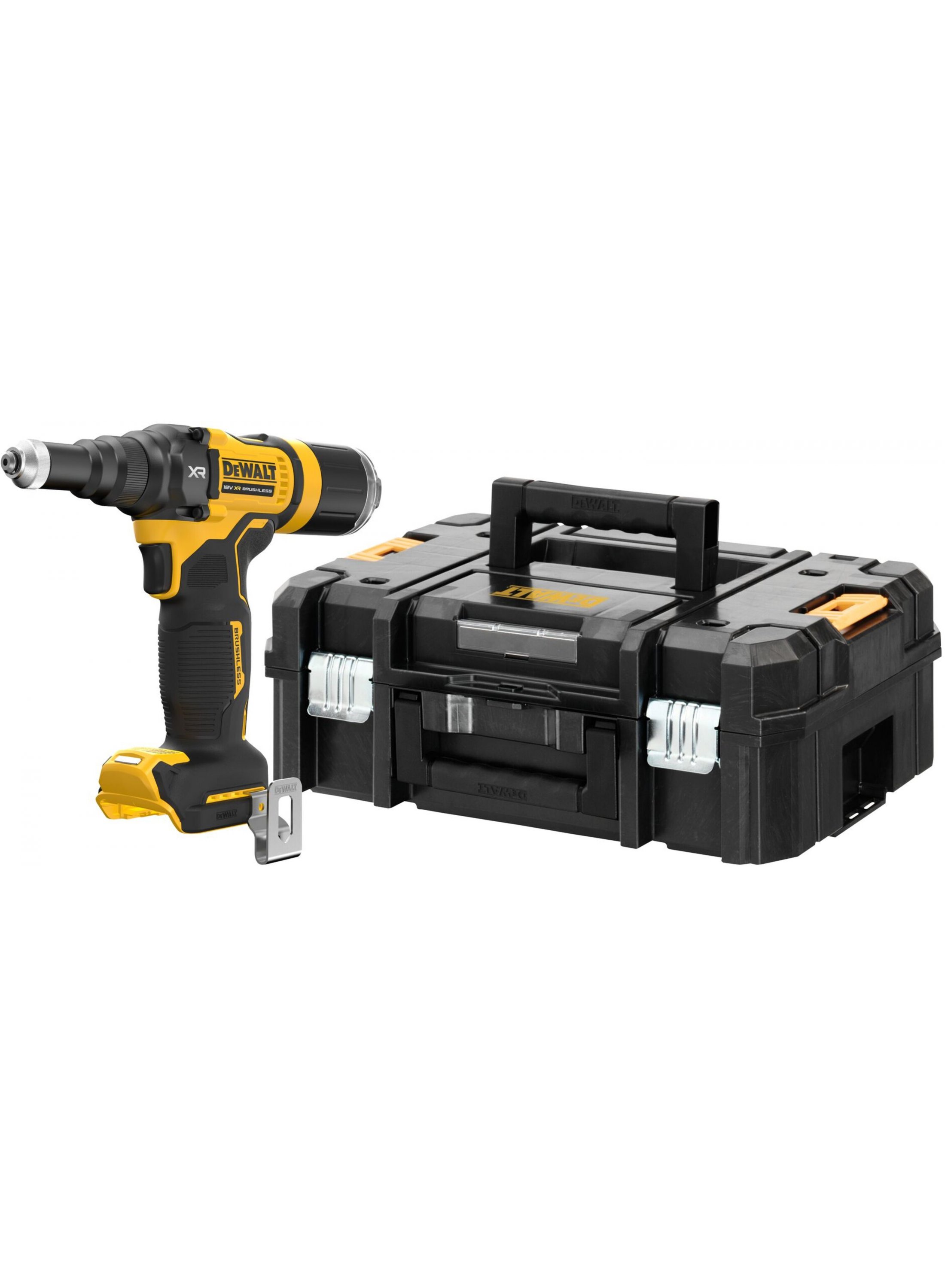 Outil de rivetage sans fil DeWalt DCF403NT-XJ; 18 V (sans batterie et chargeur)