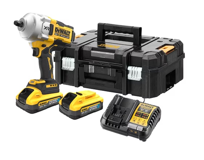 Clé à chocs DeWalt DCF961H2T-QW; 18 V; 2x5,0 Ah accu.
