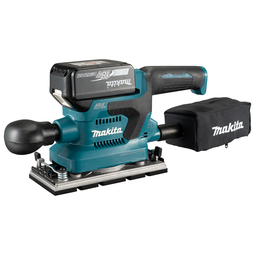 Ponceuse orbitale Makita DBO382Z; 18 V (sans batterie et chargeur)
