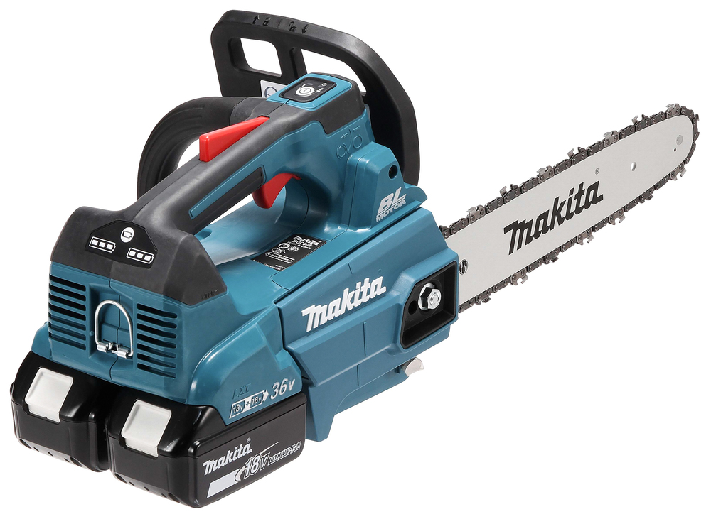 Tronçonneuse Makita DUC306PT2B; 2x18 V; 2x5,0 Ah accu .; barre de 30 cm