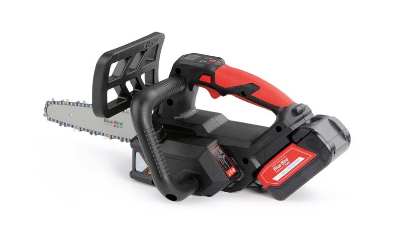 Tronçonneuse Blue Bird THCS 22-07; 21 V; 2x5,0 Ah accu.; barre de 17,5 cm