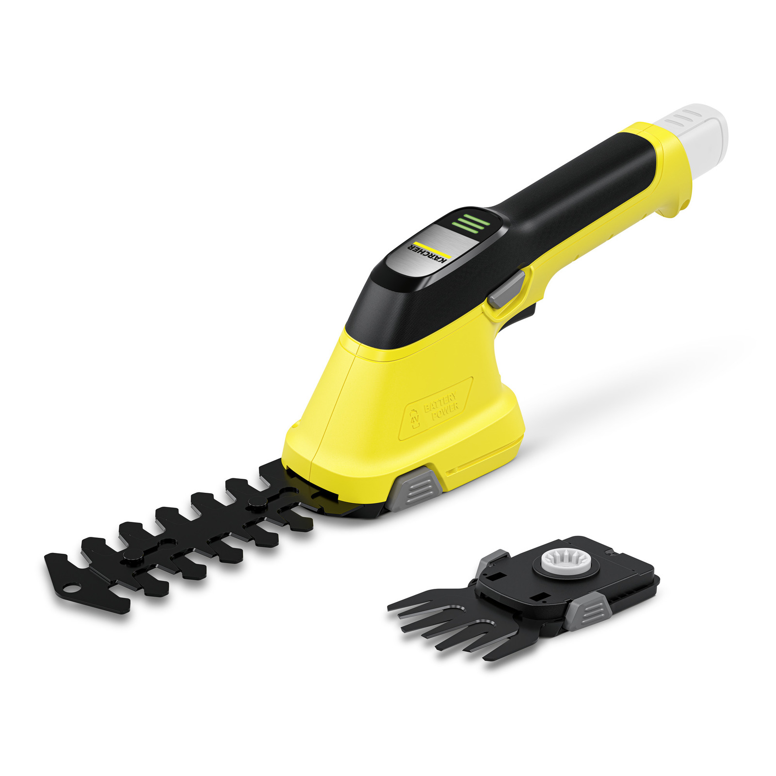 Haie et cisaillement d'herbe Karcher GSH 4-4 Plus; 4 V (sans batterie et chargeur)