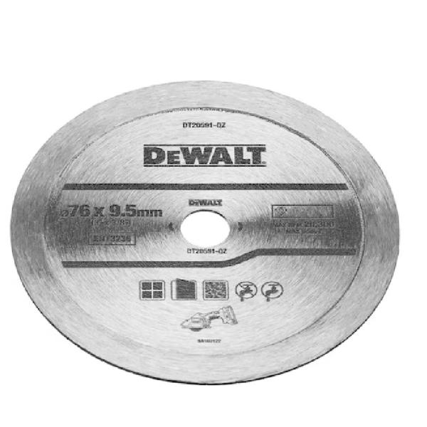 Disque à tronçonner diamanté DeWalt DT20591-QZ; 76 mm