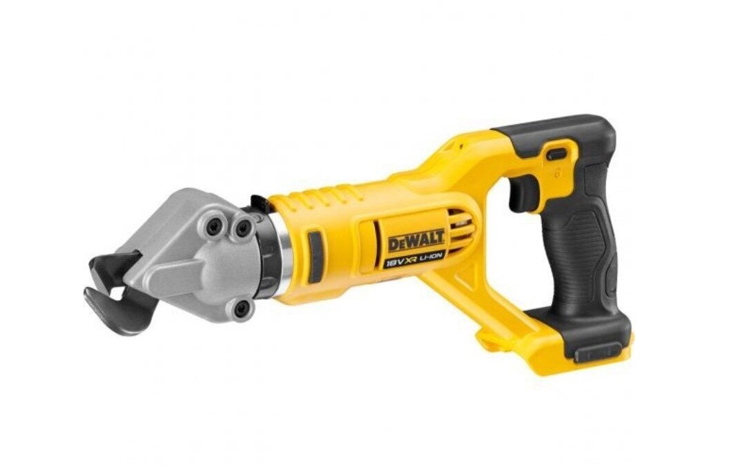 Accu. cisaillement de tôle DeWalt DCS496N-XJ; 18 V (sans batterie et chargeur)