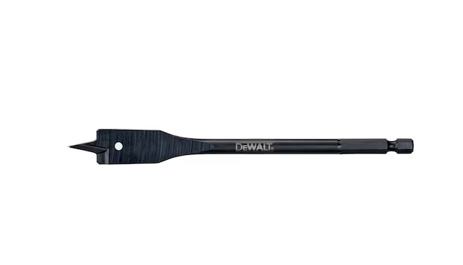 Foret de forme à plumes pour le bois DeWalt DT4769-QZ; 1/4''; 22x152 mm