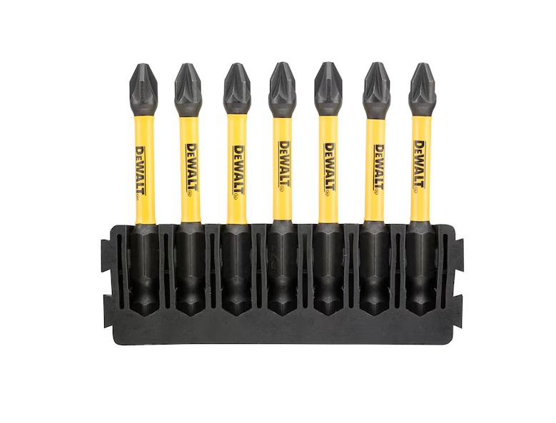 Jeu d'accessoires de tournevis DeWalt DT70821-QZ; PZ2; 57 mm; 7 unités