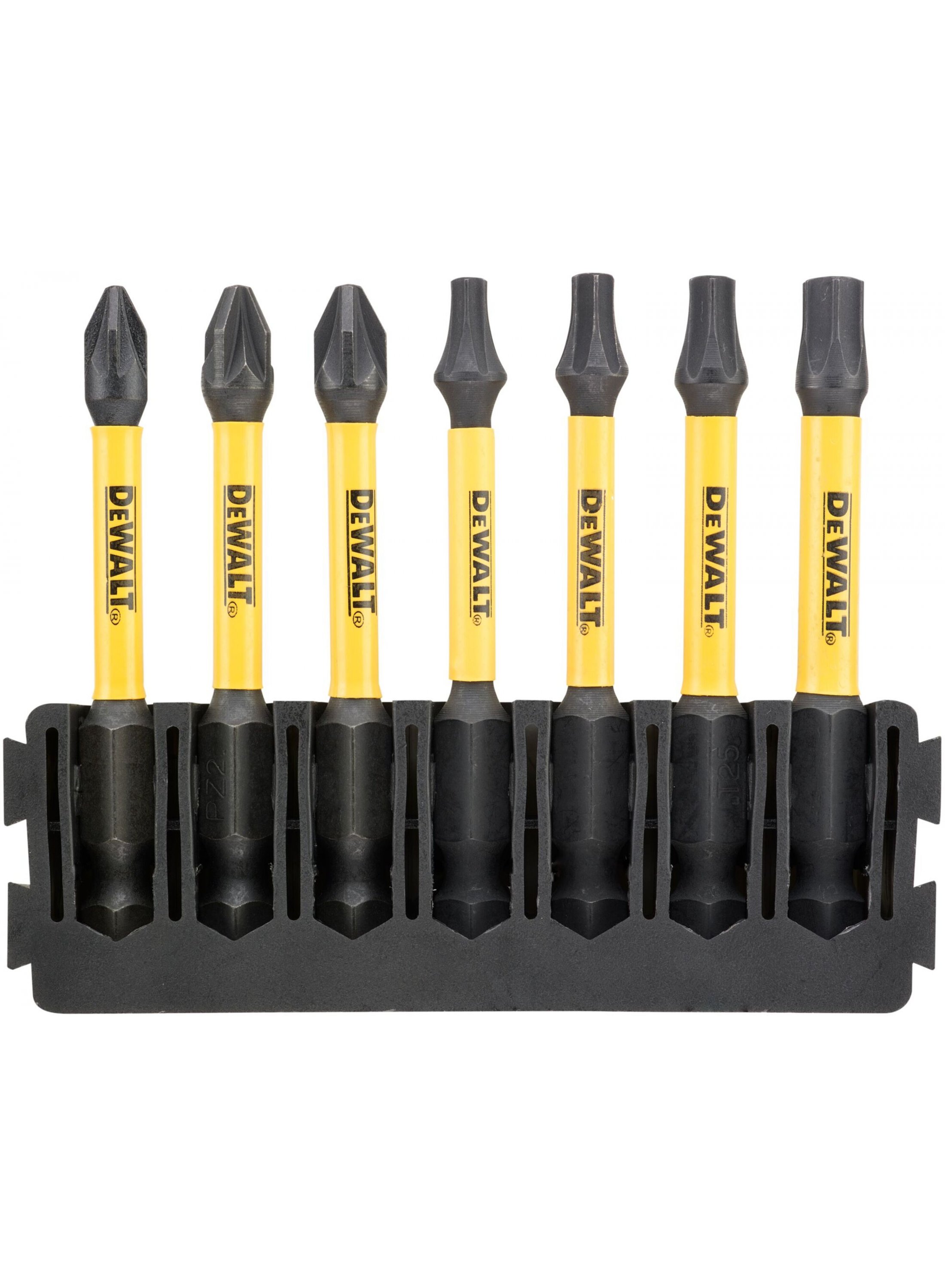Jeu d'accessoires de tournevis DeWalt DT70823-QZ; 7 unités