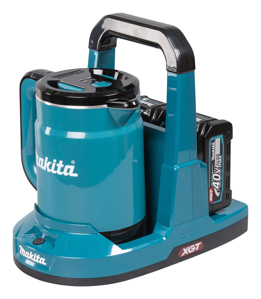 Bouilloire sans fil Makita KT001GZ; 40 V (sans batterie et chargeur)