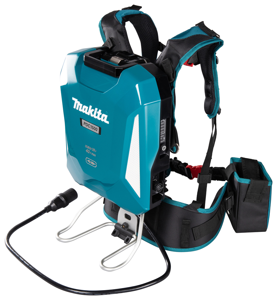 Sac à dos portable pour batteries Makita PDC1500A01; 36-40 V