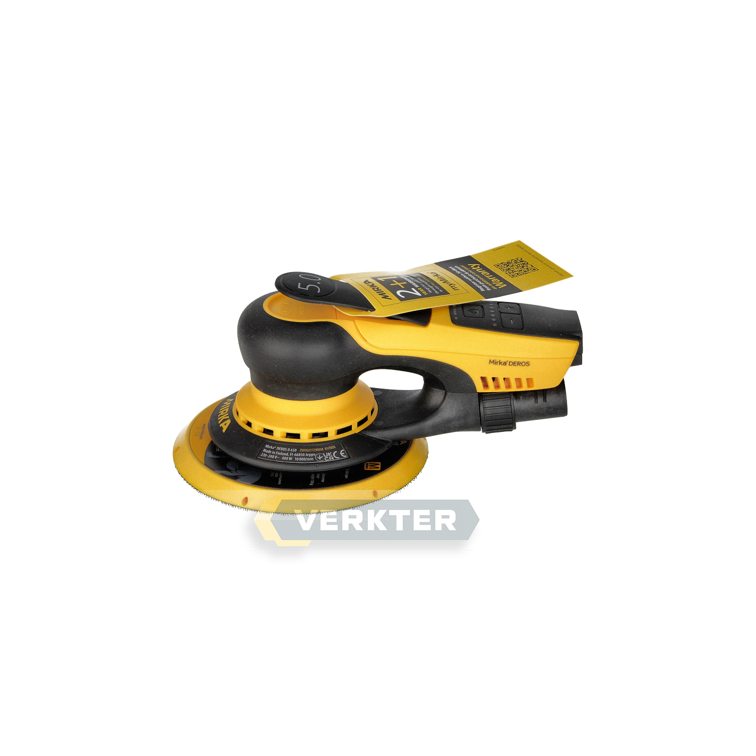Ponceuse orbitale Mirka DEROS II 650; 400 W