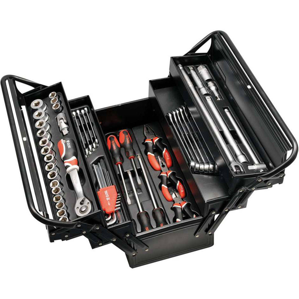 Ensemble d'outils Yato YT-3895; 62 unités