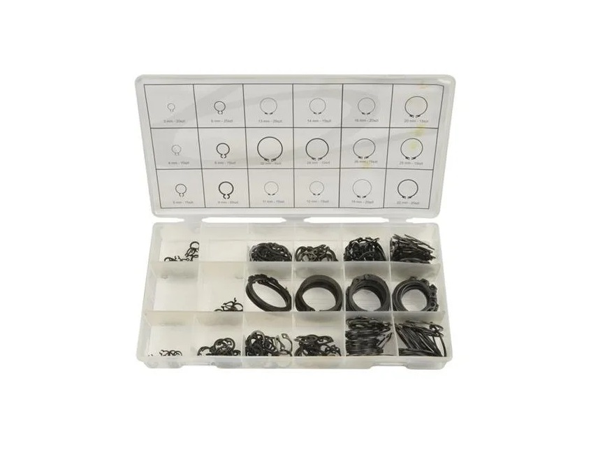 Ensemble de bagues Geko G02802; 300 unités