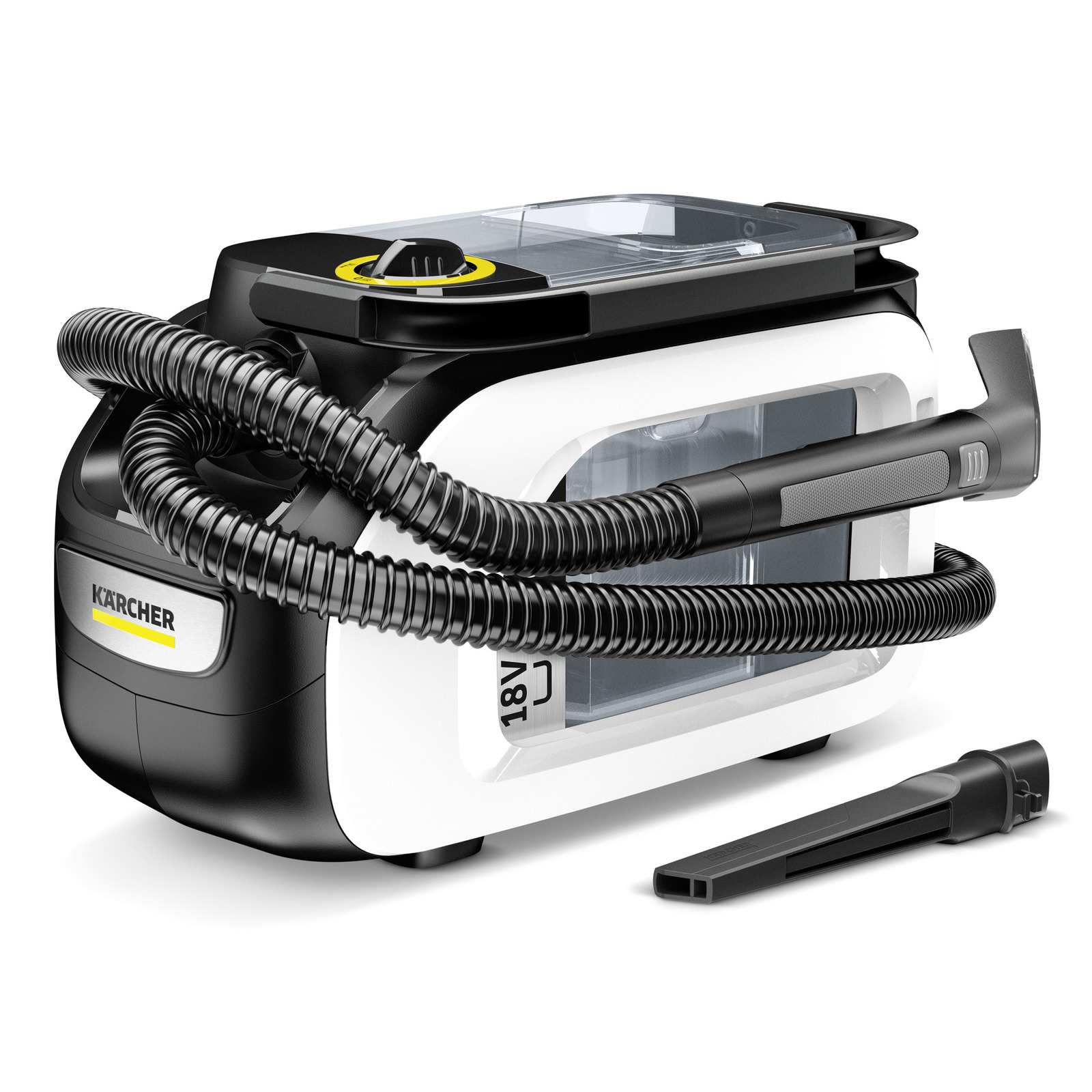 Lave-linge aspirateur Karcher SE 3-18 COMPACT (WHITE); 18 V (sans batterie et chargeur)