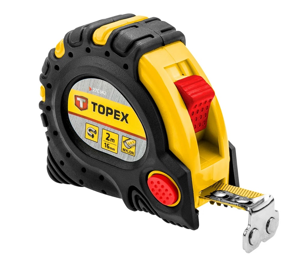 Mètre ruban Topex 27C342; 16 mm; 2 m