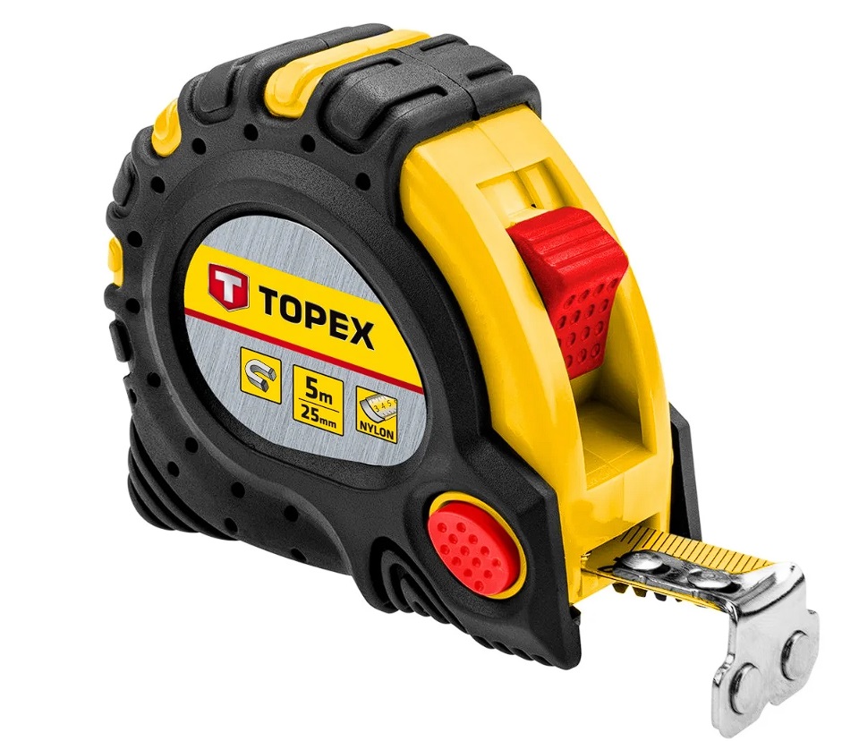 Mètre ruban Topex 27C345; 25 mm; 5 m