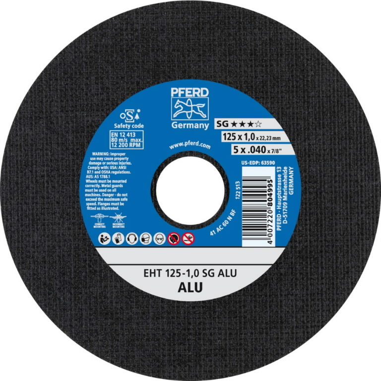 Disque abrasif PFERD 804995; 125 mm