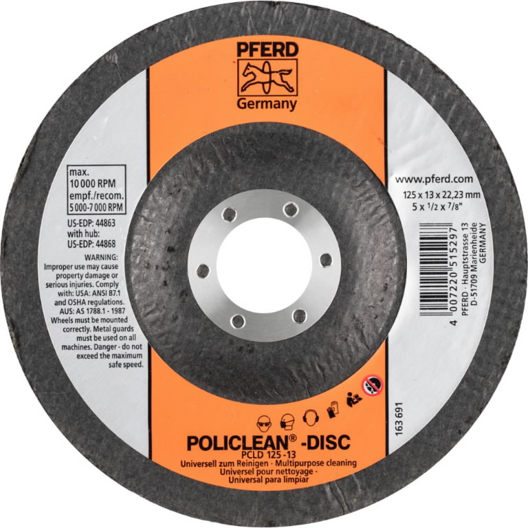 Disque de polissage PFERD 515297; 125x13x22,23 mm