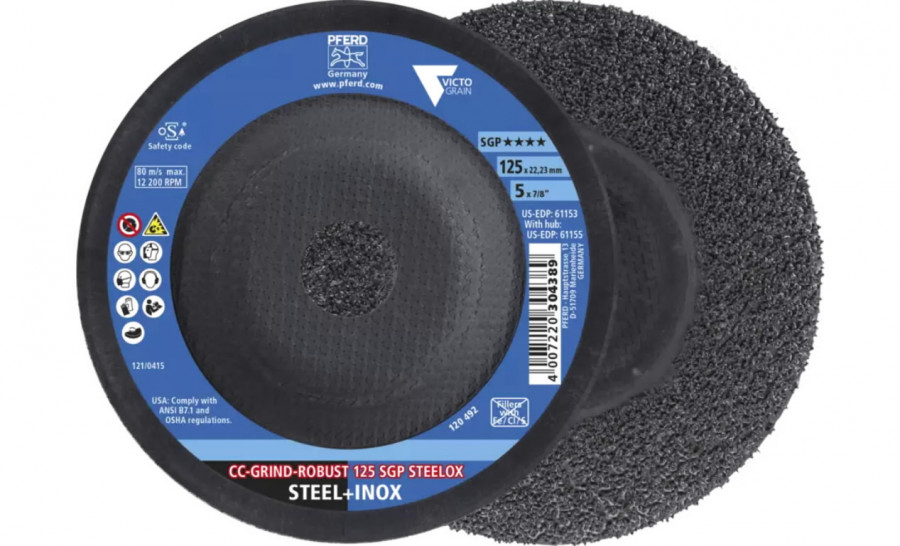 Disque a meuler PFERD 304396; 125 mm