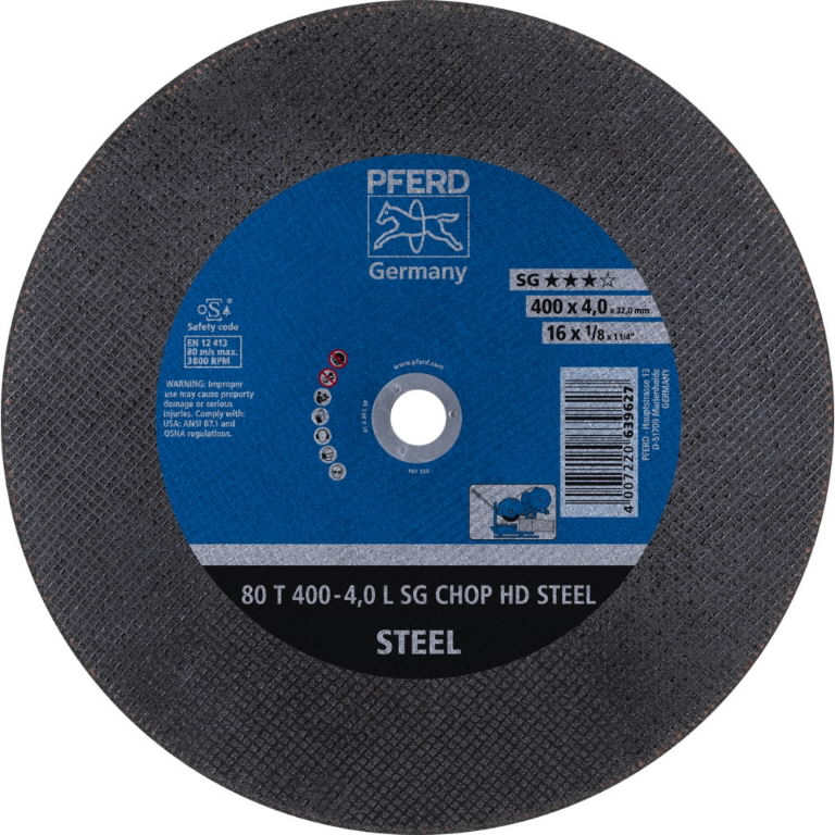 Disque abrasif PFERD 639627; 400 mm