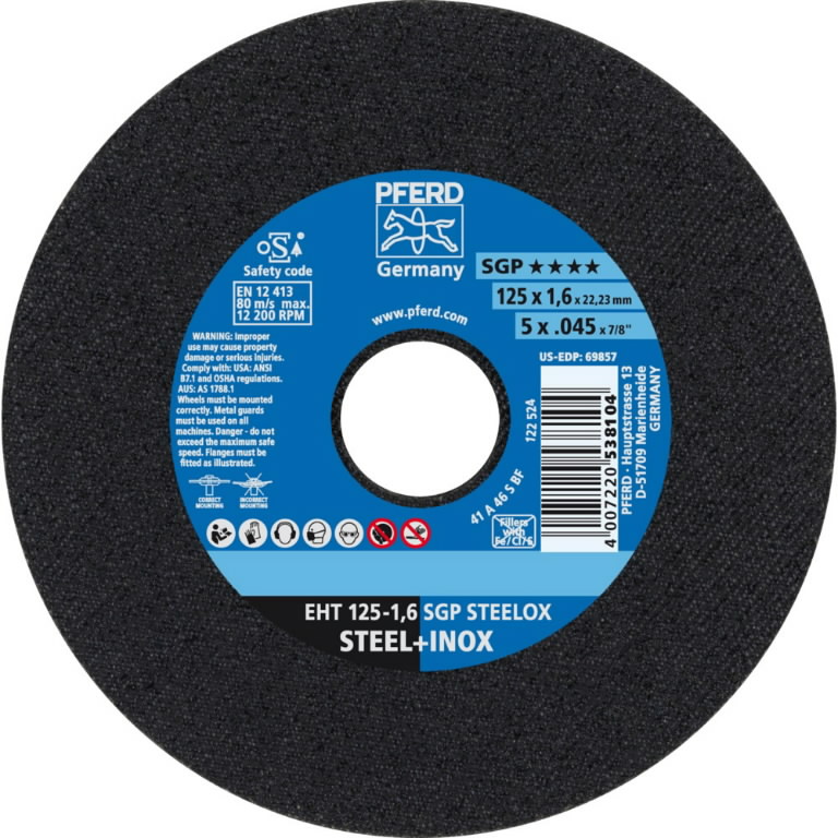 Disque abrasif PFERD 538104; 125 mm
