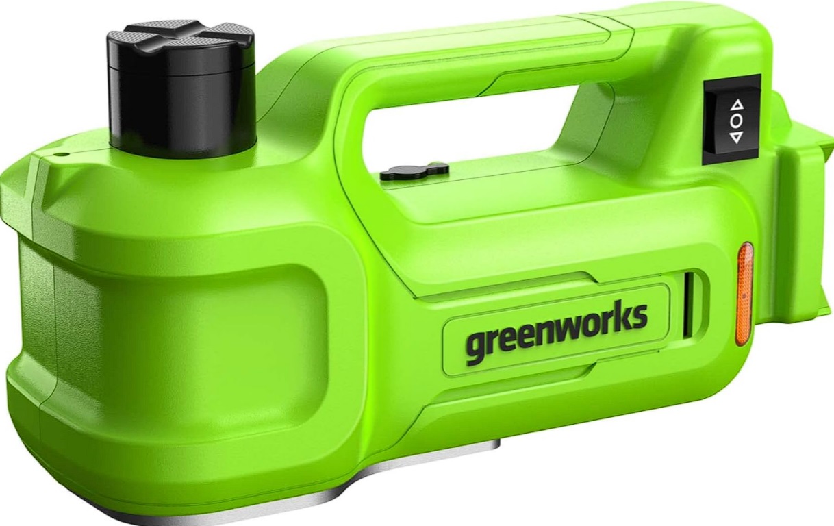 Ascenseur de voiture Greenworks G24JACK; 3000 kg; 24 V (sans batterie et chargeur)