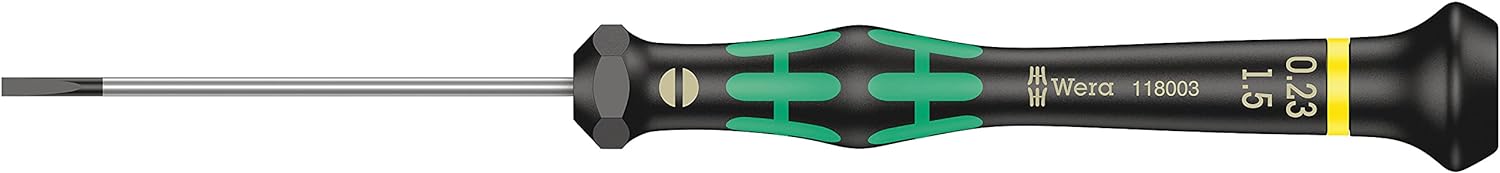 Tournevis plat Wera 05118003001; 0,23x1,5x60 mm
