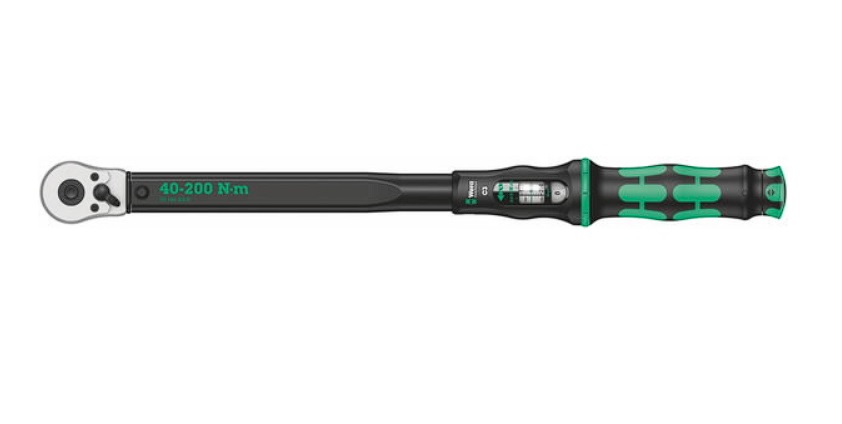Clé dynamométrique 1/2 " Wera 05075622001; 40-200 Nm