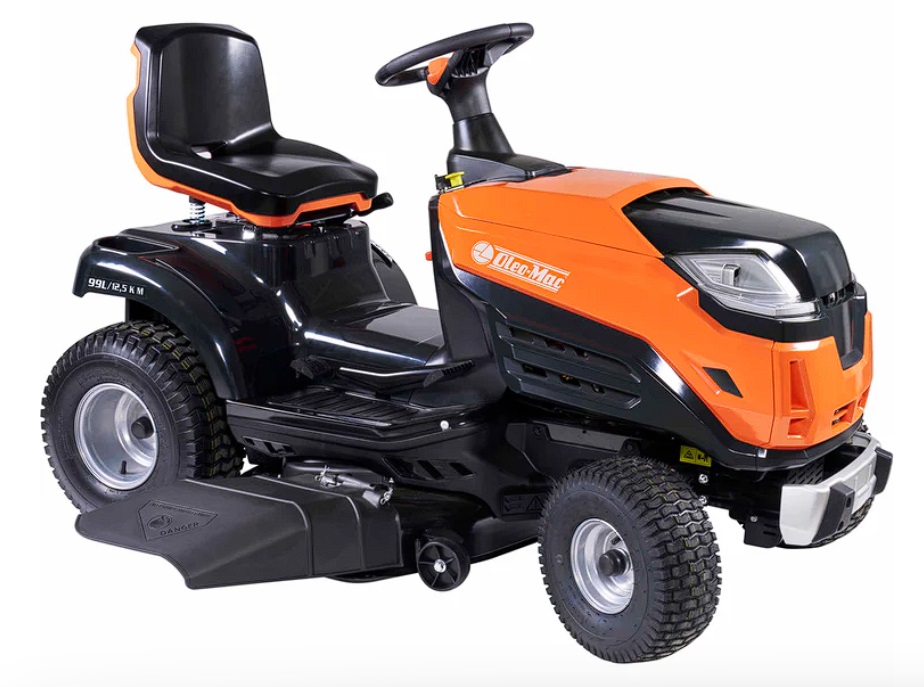 Tracteur à gazon Oleo-Mac 99L/12,5 K M; boîte de vitesses manuelle