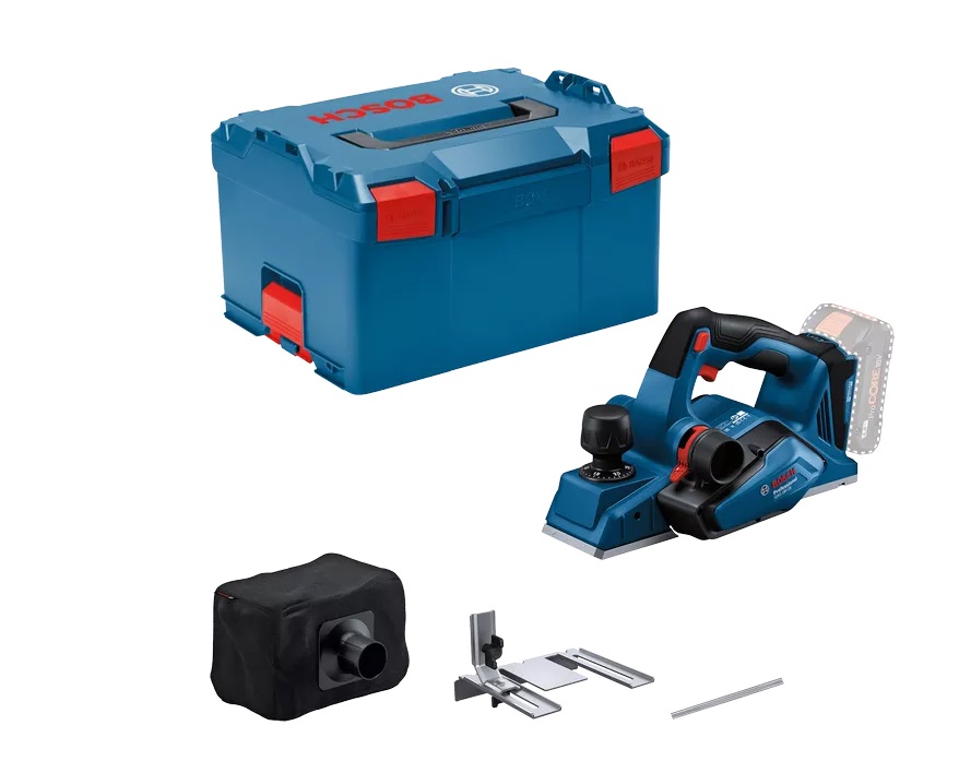Raboteuse sans fil Bosch GHO 18V-26 Professional; 18 V (sans batterie ni chargeur) + L-BOXX 238