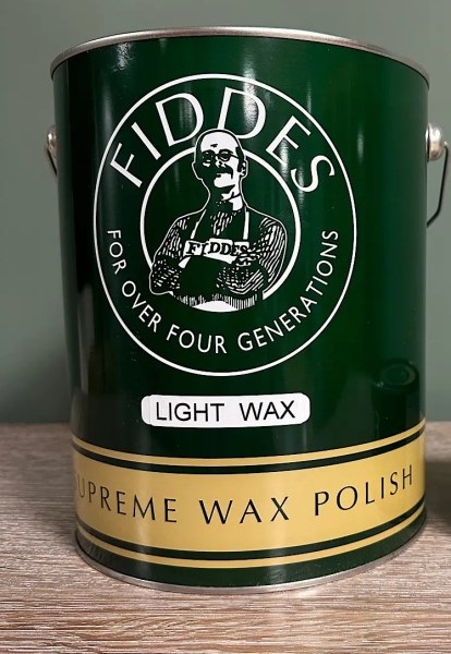 La cire Fiddes SUPR. LIGHT 0073; 5 l