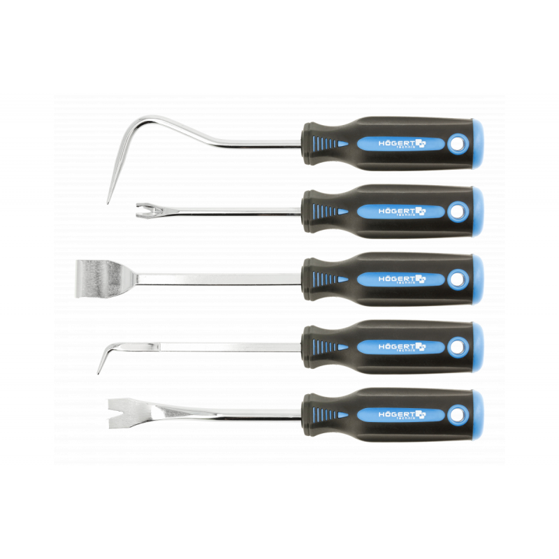 Ensemble d'outils Hogert HT8G397; 5 unités
