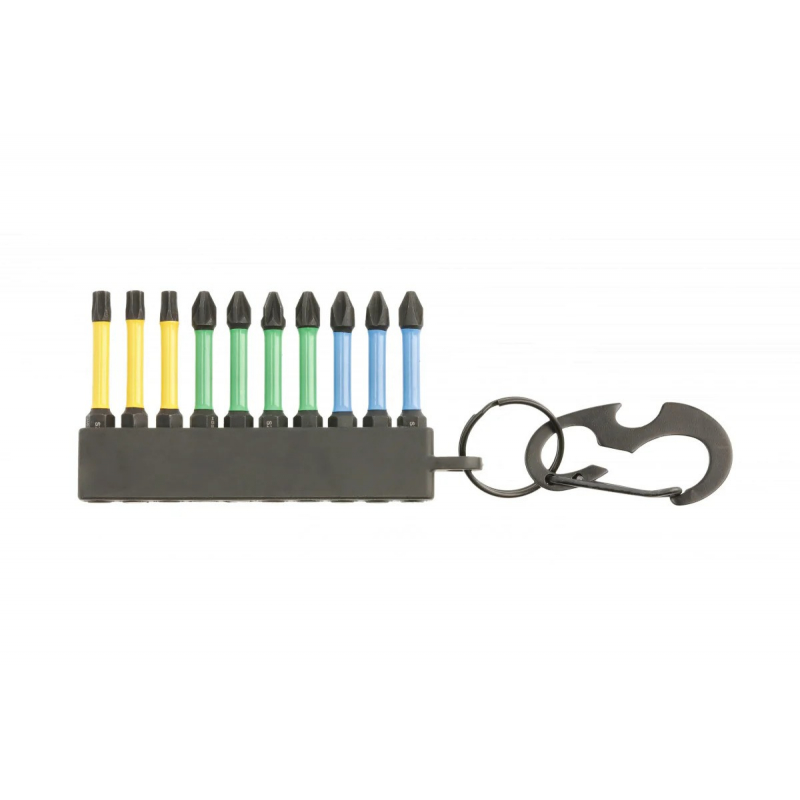Jeu d'accessoires de tournevis Hogert HT1S699; 10 unités