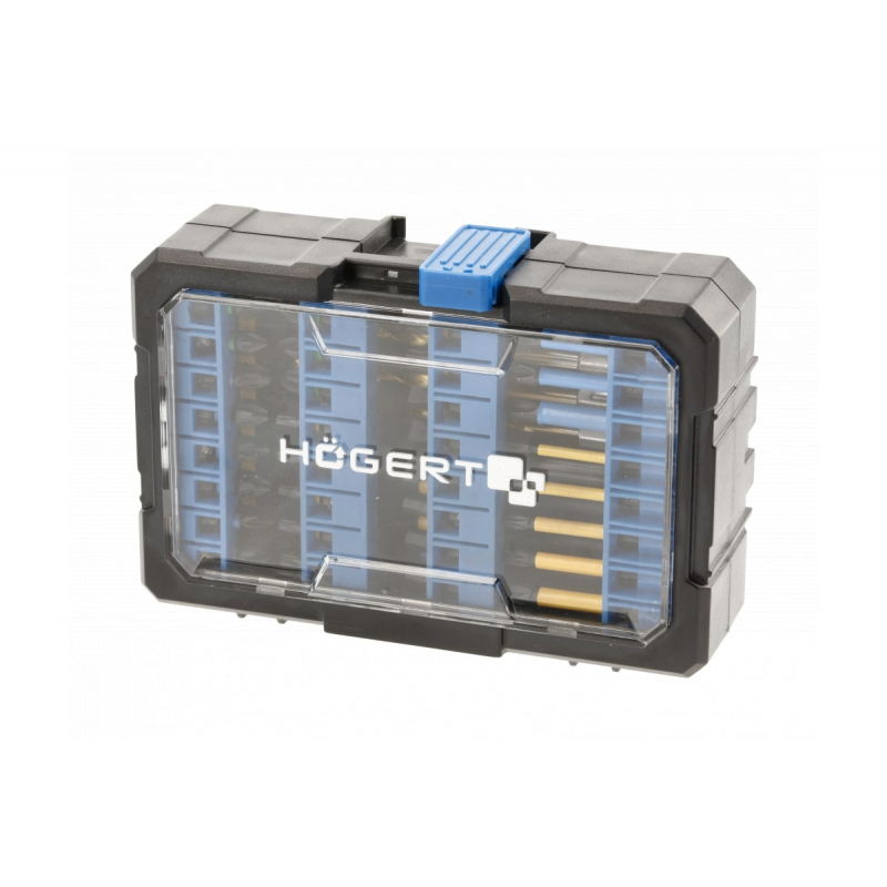 Jeu de forets et de tournevis Hogert HT1S801; 35 unités