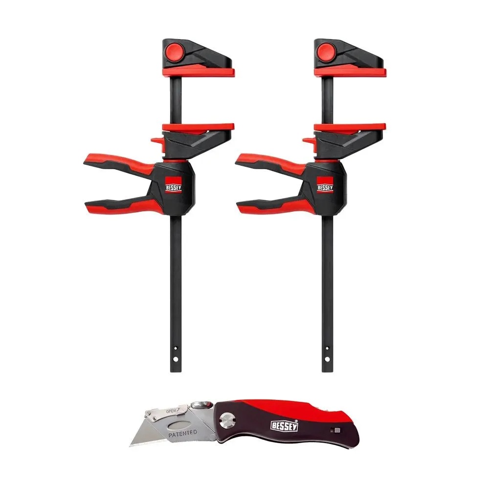 Serrer Bessey EZ360SET-A; 2 pièces + lame