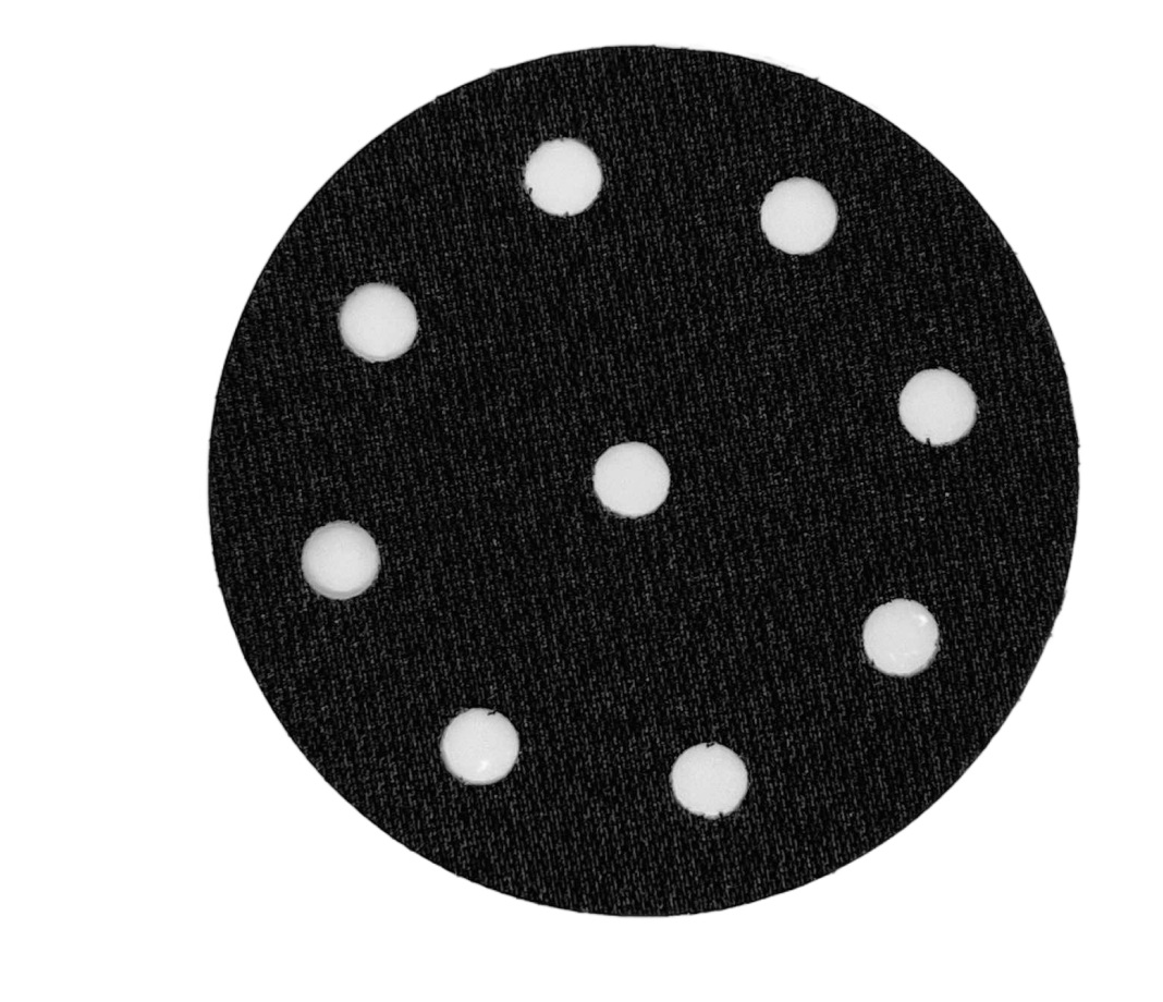 Autocollant pour disque de meulage et de polissage Padeliai 0006; 125 mm; avec 9 trous