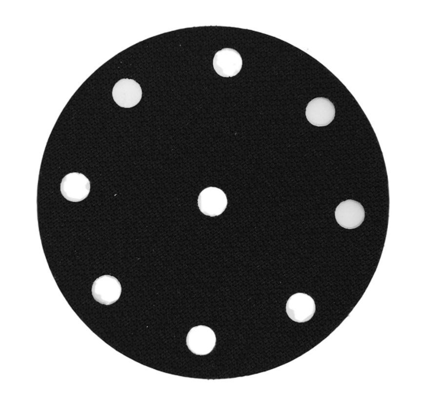 Autocollant pour disque de meulage et de polissage Padeliai 0002; 150 mm; avec 9 trous