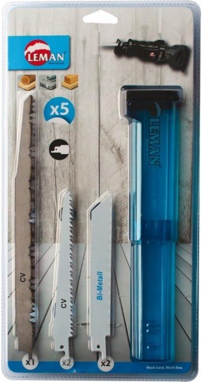 Lames scie sabre LEMAN 7750.05; 5 unités