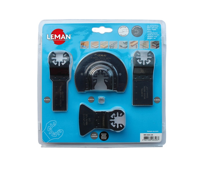 Ensemble d'accessoires LEMAN 4501.04; 4 unités
