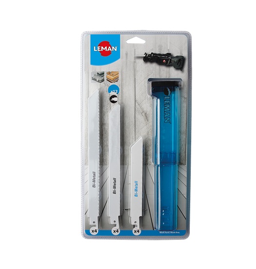 Lames scie sabre LEMAN 7750.12BIM; 12 unités