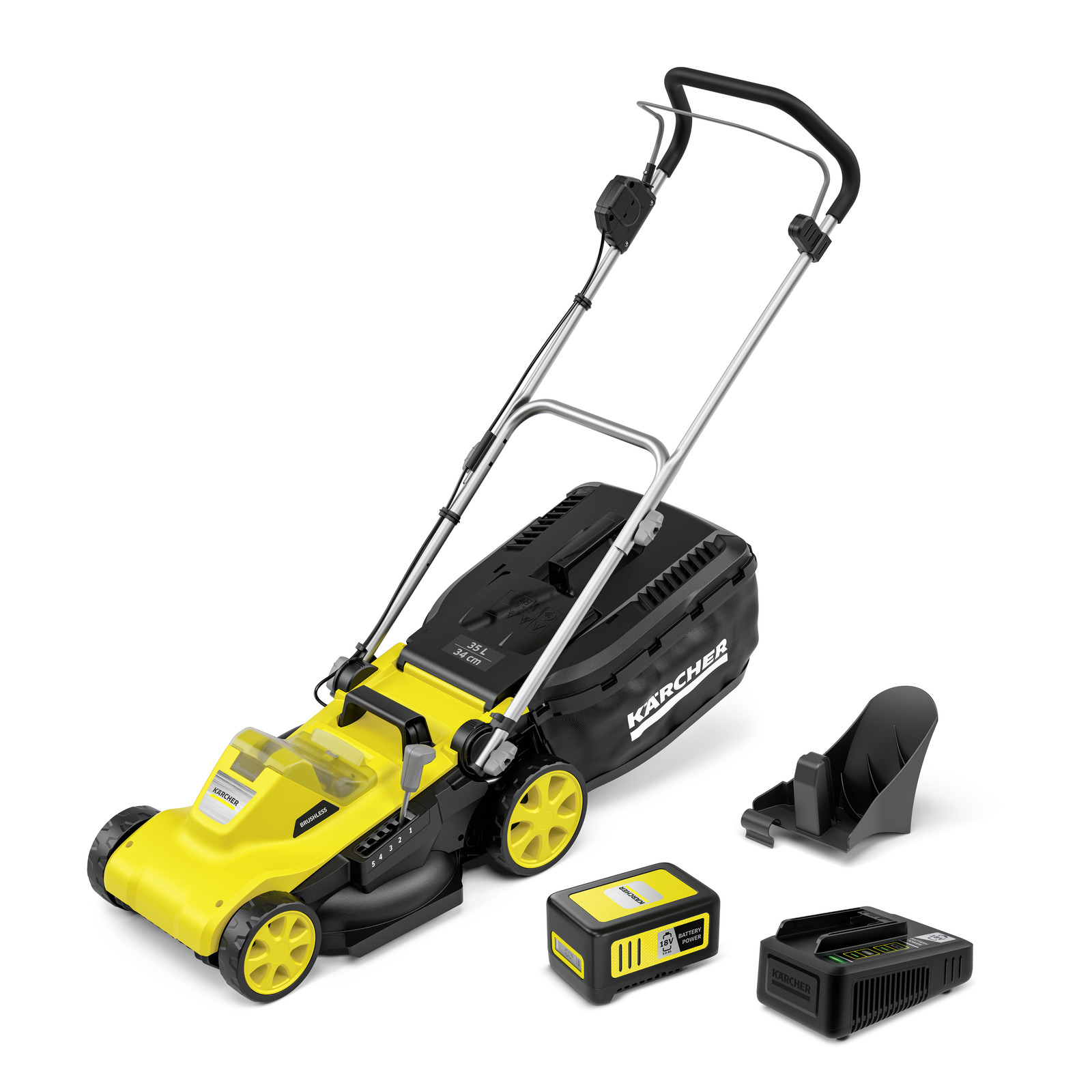 Faucheuse sans fil Karcher LMO 3-18 Battery Set; 18 V; 1x5,0 Ah accu.