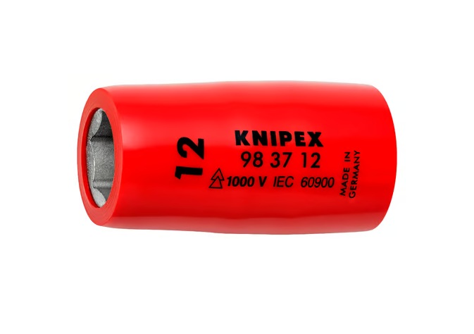 Clé à douille Knipex 983712; 3/8''; 12x44 mm