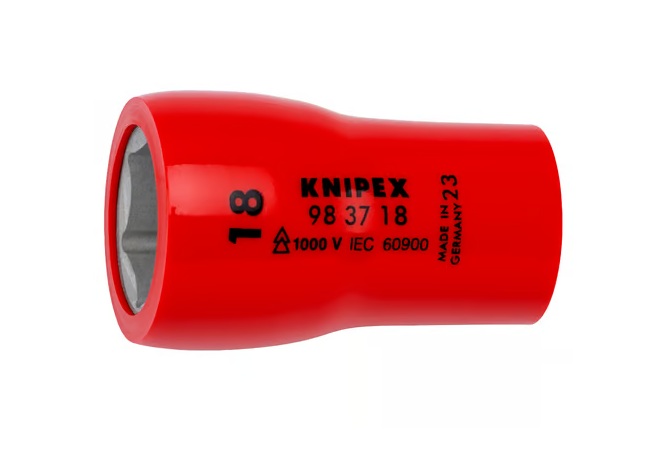 Clé à douille Knipex 983718; 3/8''; 18x49 mm