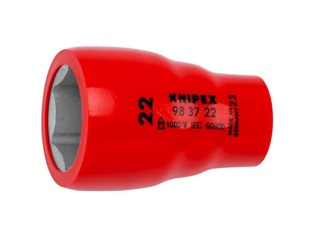 Clé à douille Knipex 983722; 3/8''; 22x49 mm