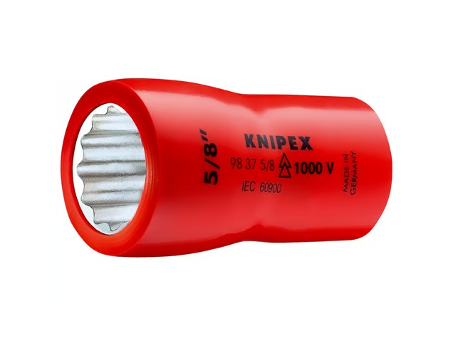 Clé à douille Knipex 98375/8''; 3/8''; 5/8''; 46 mm