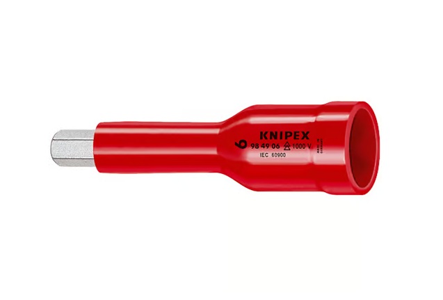 Prise avec tête Knipex 984906; 1/2''; 6x75 mm