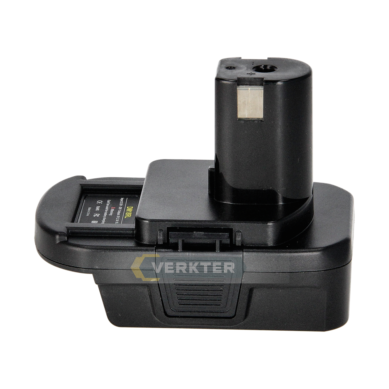 Adaptateur de batterie Ahlio; Dewalt/Milwaukee vers Ryobi; conçu uniquement pour 18 V