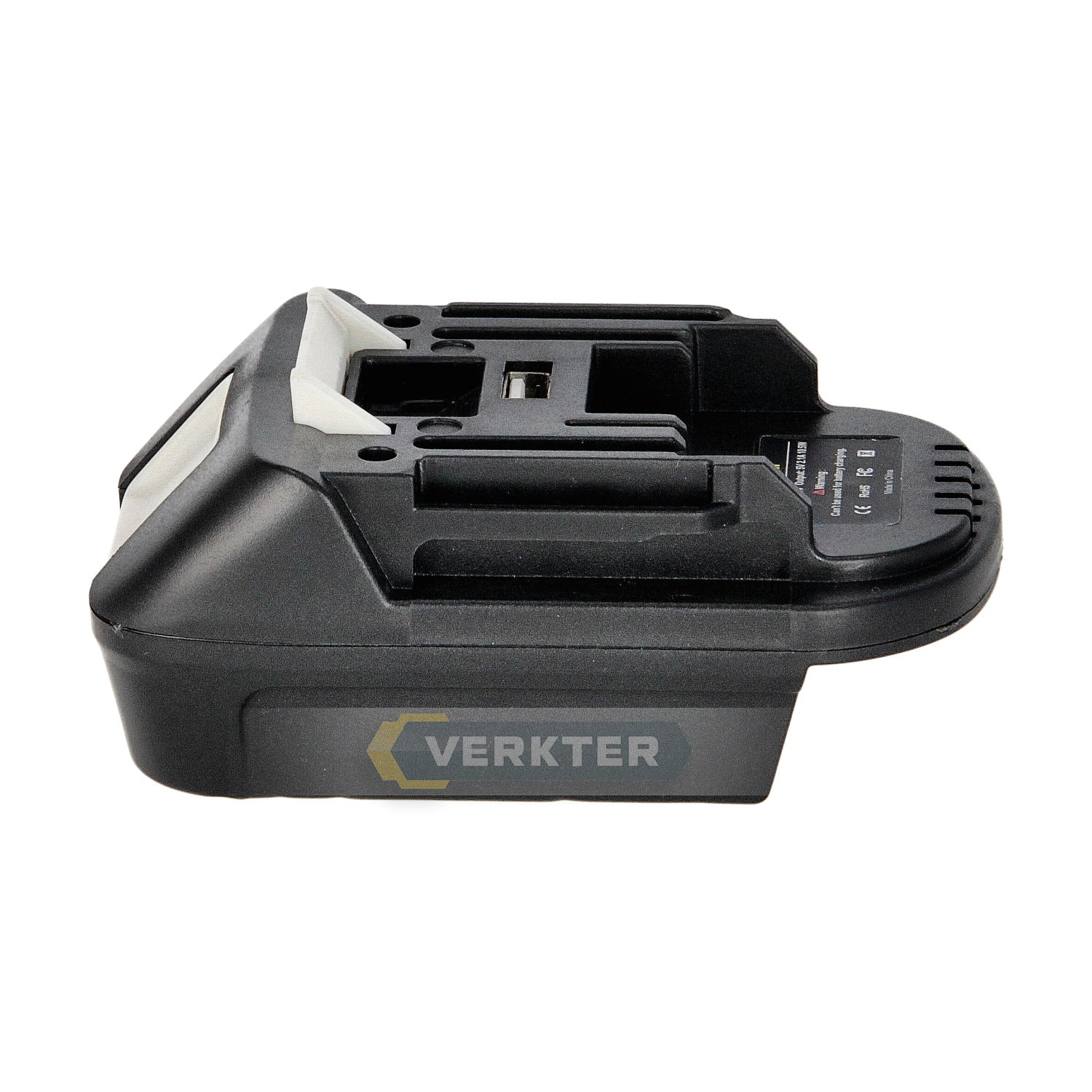Adaptateur de batterie Ahlio; Dewalt/Milwaukee vers Makita; conçu uniquement pour 18 V