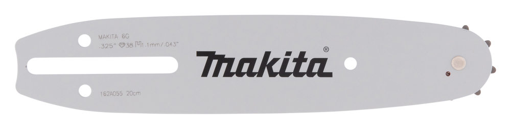 Rail de guidage pour tronçonneuse Makita 1914S3-3; 8''; 20 cm; .325''; 38; 1,1 mm
